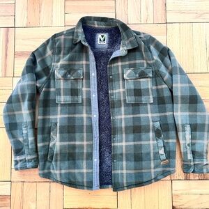 Green Plaid Men's Jacket